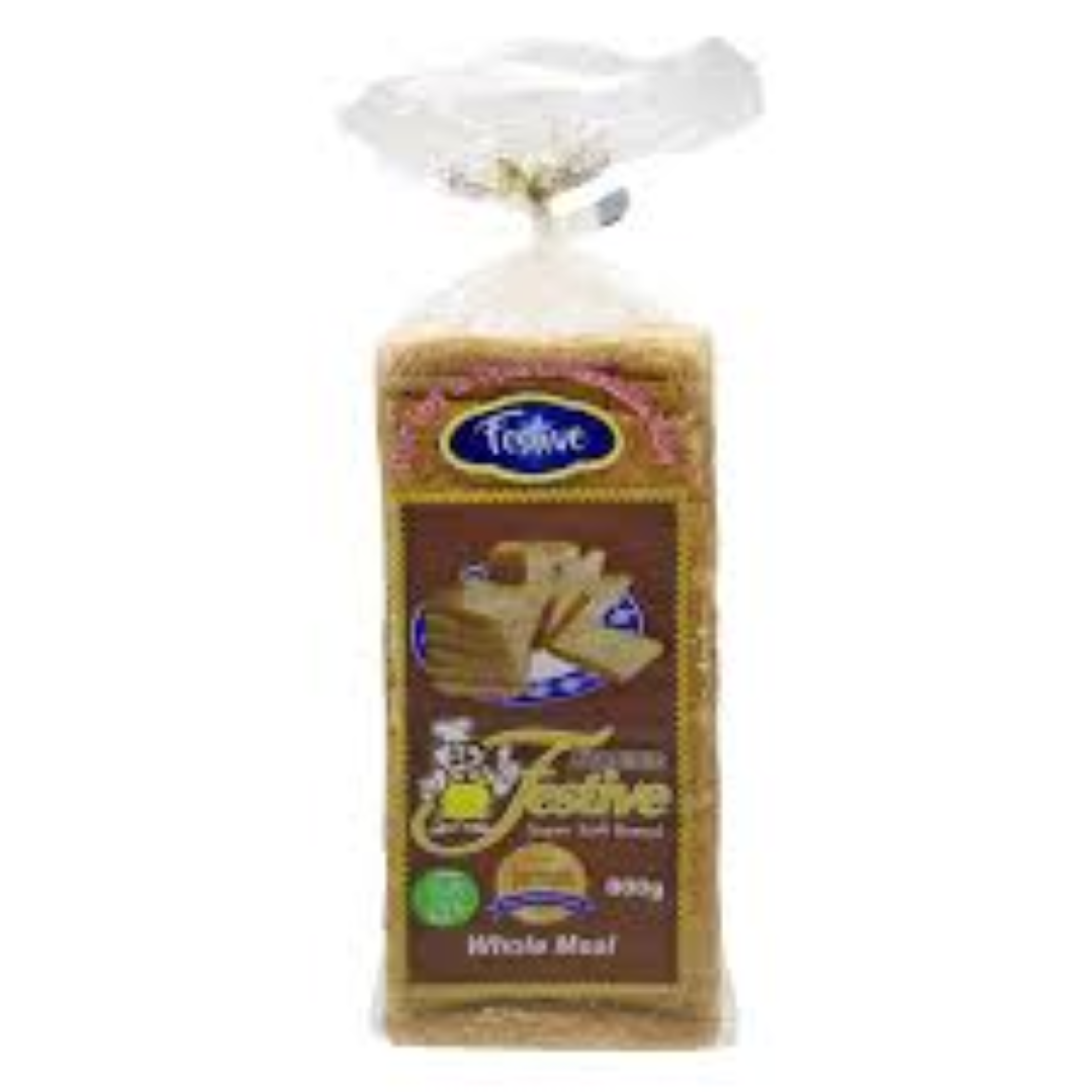 FESTIVE WHOLE MEAL BROWN BREAD 800G